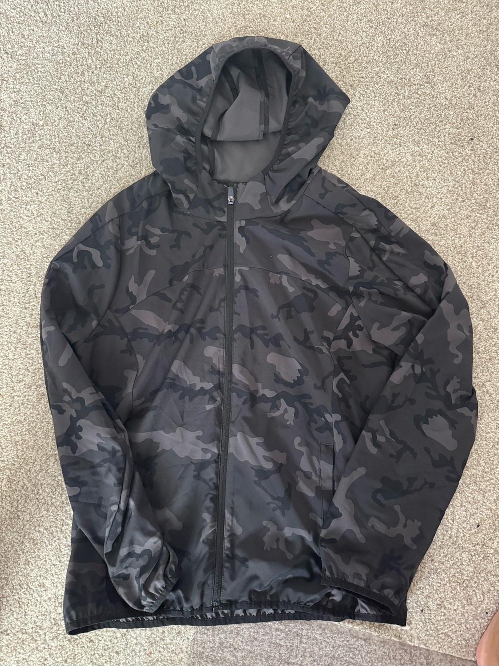 Women’s zyia Black Camo Hooded Jacket